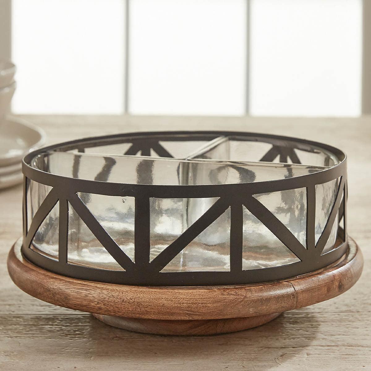 Urban Farmhouse Lazy Susan - Park Designs - The Fox Decor