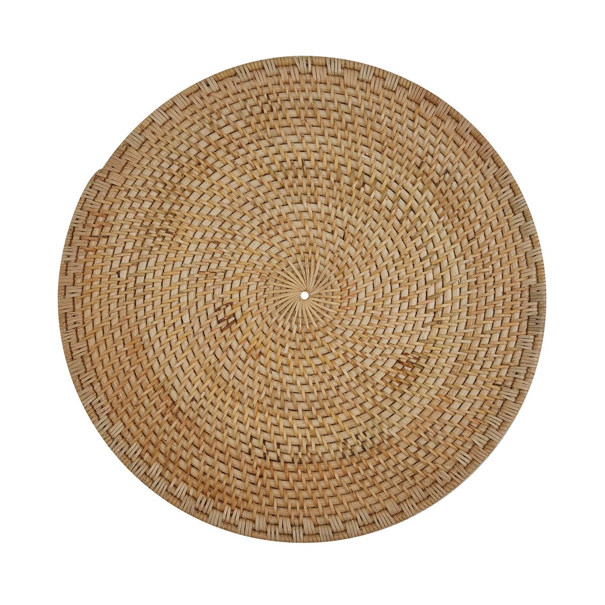 Rattan Charger - Natural - The Fox Decor
