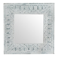 Thumbnail for Distressed Tile Mirror - Cream - Park Designs