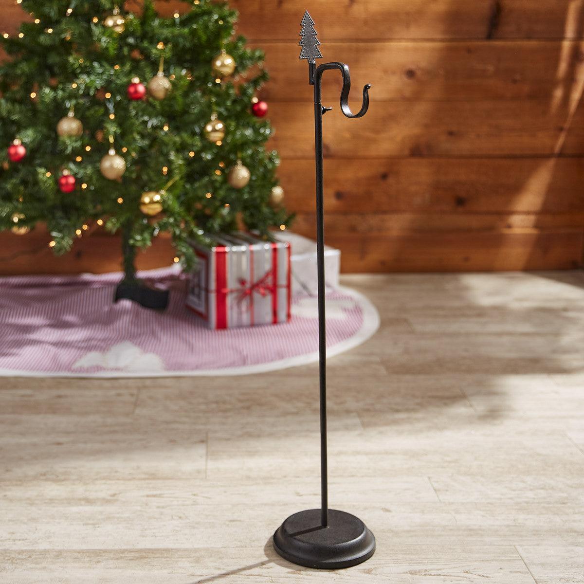 Stocking Hanger - Tree Iron Vertical Adjustable Park Designs