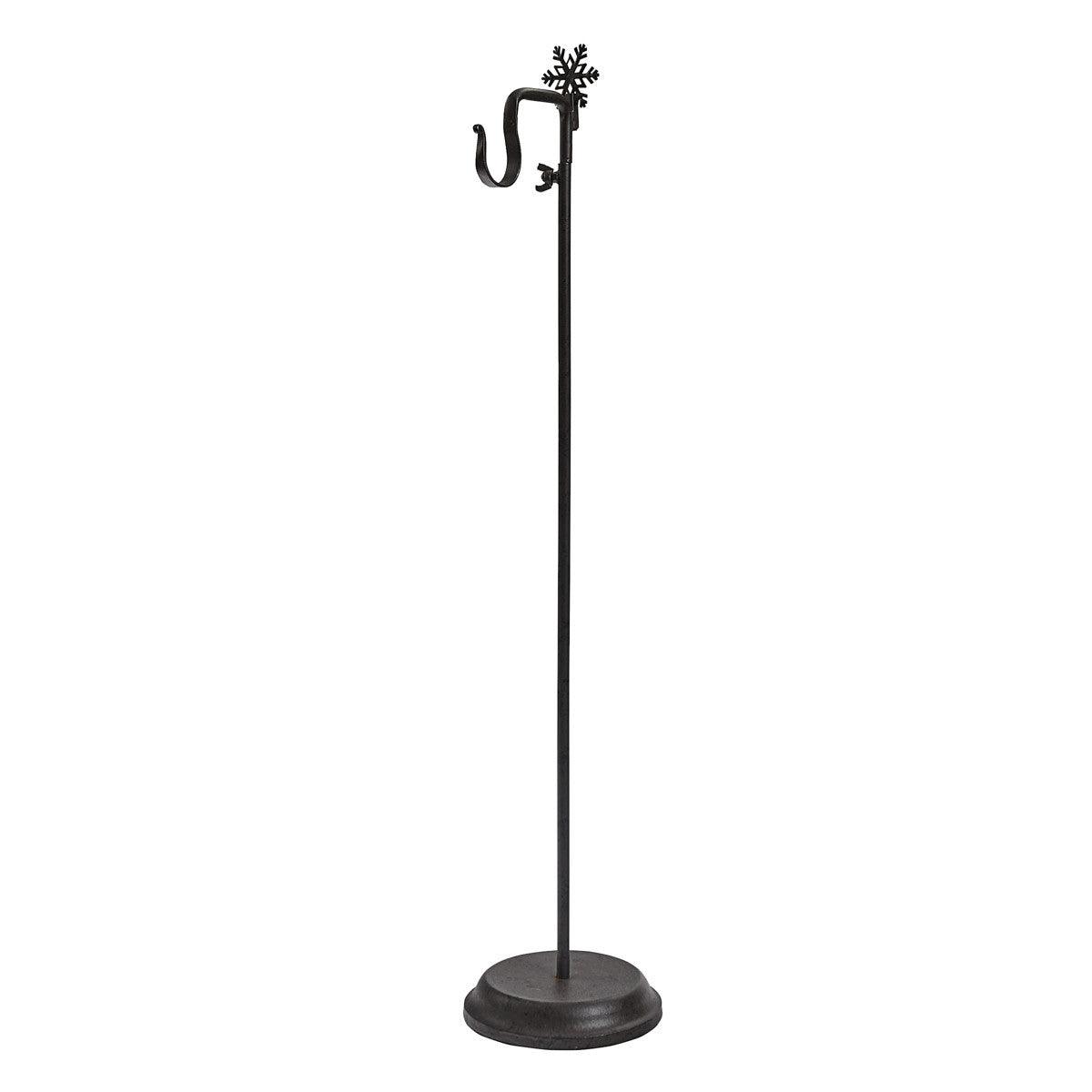 Snowflake Stocking Hanger - Iron Vertical Adjustable Park Designs - The Fox Decor