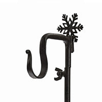 Thumbnail for Snowflake Stocking Hanger - Iron Vertical Adjustable Park Designs