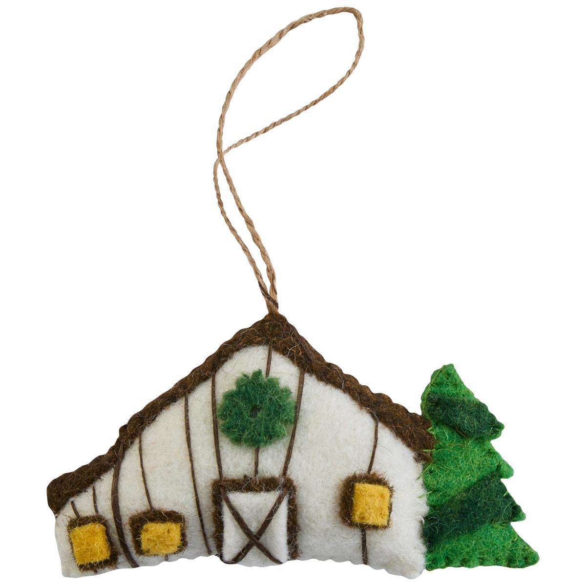 Barn Wool Felt Ornament - Park Designs - The Fox Decor