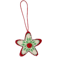 Star Wool Felt Ornament - The Fox Decor