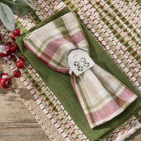 Barn Napkin Ring - Distressed White Set of 12 Park Designs - The Fox Decor