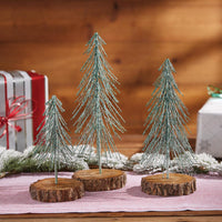 Thumbnail for Brush Tree With Wood Base - Large Park Designs - The Fox Decor
