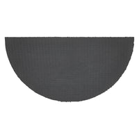 Bunting Flag Coir Rug Half Circle 16.5x33 VHC Brands