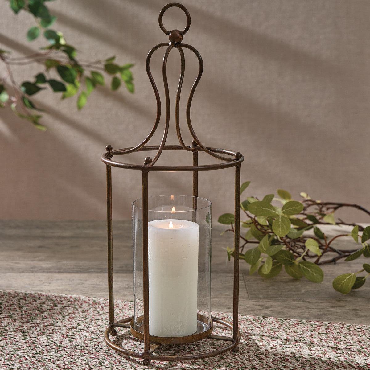Distressed Copper Lantern - Set of 2 Park Designs - The Fox Decor