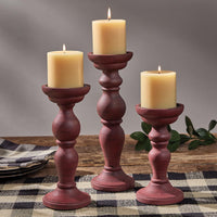 Thumbnail for Cozy Farmhouse Pillar Holders Set of 3 - Set of 2 Park Designs - The Fox Decor