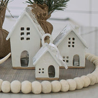 Thumbnail for Ceramic Tealight House - Large Park Designs - The Fox Decor