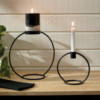 Circle Pillar Holder -Set of 2 Park Designs - The Fox Decor