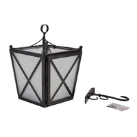 Thumbnail for Iron Hanging Lantern With Scroll Hanger - Park Designs