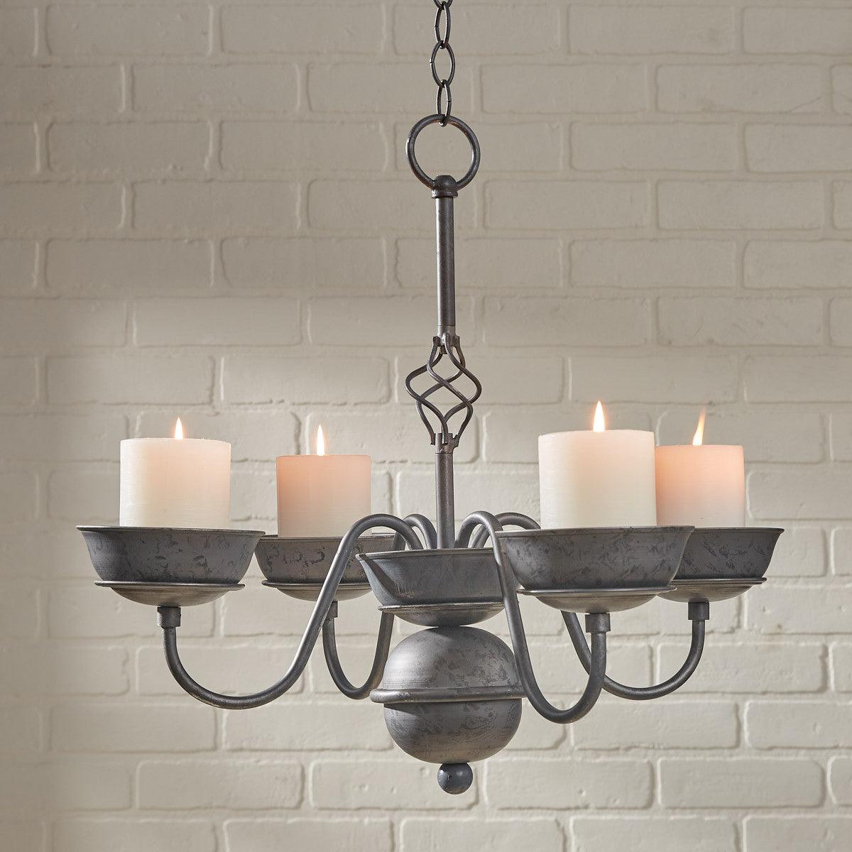 Vintage Pillar Chandelier and Bird Feeder - Park Designs - The Fox Decor