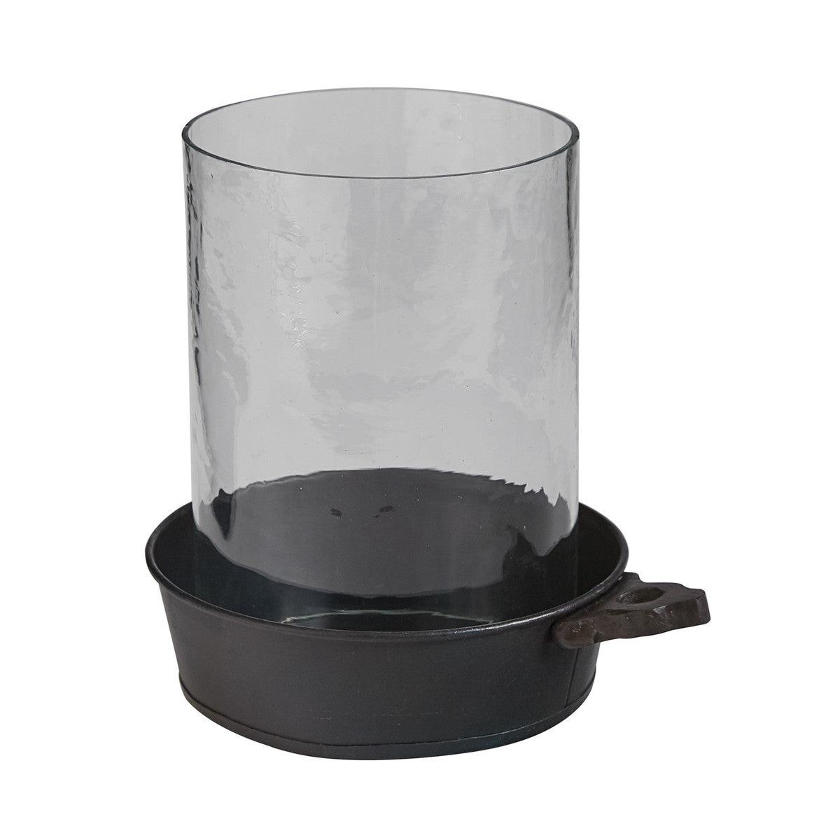 Porringer Pillar Holder with Hurricane - Park Designs - The Fox Decor