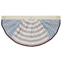 My Country Stars & Stripes Bunting Flag 12x24 - VHC Brands