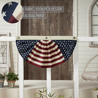 My Country Stars & Stripes Bunting Flag 12x24 - VHC Brands