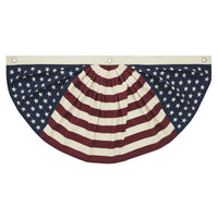 My Country Stars & Stripes Bunting Flag 18x36 - VHC Brands