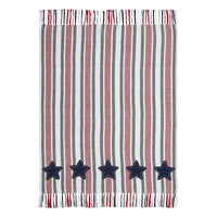 Hatteras Stars Woven Throw 50x60 - VHC Brands