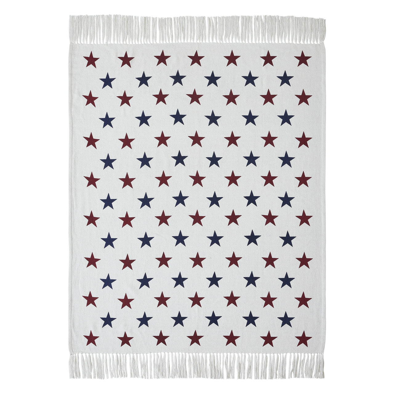 Celebration Stars Woven Throw 50x60 - VHC Brands
