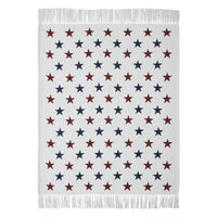 Celebration Stars Woven Throw 50x60 - VHC Brands
