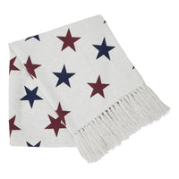 Celebration Stars Woven Throw 50x60 - VHC Brands
