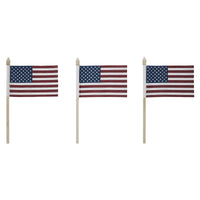 My Country American Flag Picks Set of 3 10.5x6 - VHC Brands