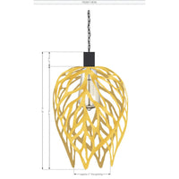 Thumbnail for Gold Leaf Pendant - Park Designs - The Fox Decor