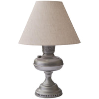 Oil Lamp With Shade - Antique Pewter - Park Designs - The Fox Decor