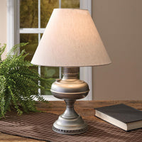 Oil Lamp With Shade - Antique Pewter - Park Designs - The Fox Decor