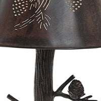 Ponderosa Pine Lamp With Shade - Park Designs - The Fox Decor