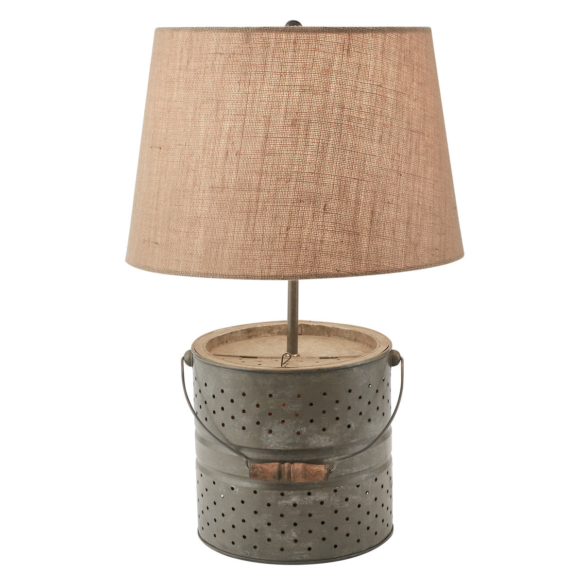 Bait Bucket Lamp With Shade - Park Designs