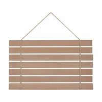 USA Flag Stacked MDF Wall Hanging 12x20 VHC Brands