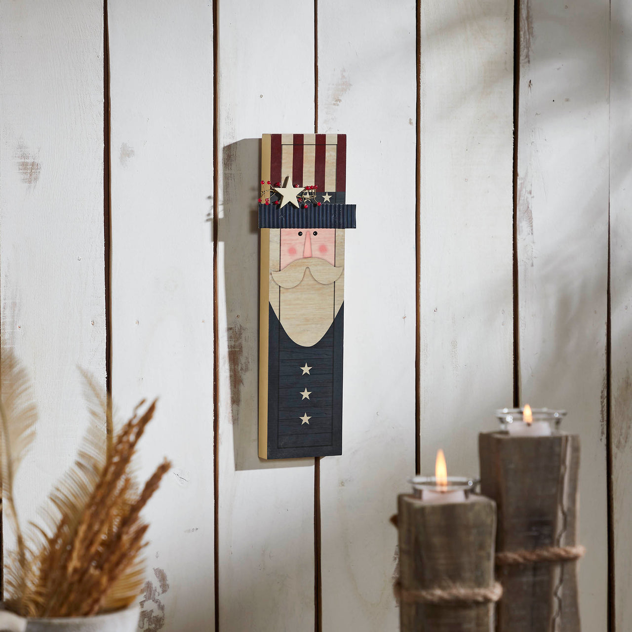 Uncle Sam MDF Block Sign 15x5x1 VHC Brands