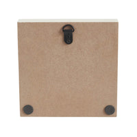 My Country USA Proud Red Truck w/ Red & Blue Stars MDF Block Sign 6x6x1 VHC Brands