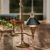 Desk Lamp With Shade - Antique Brass - Park Designs - The Fox Decor