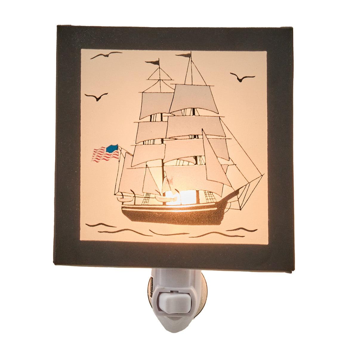 Charles W. Morgan Ship Night Light - Set of 4 Park Designs