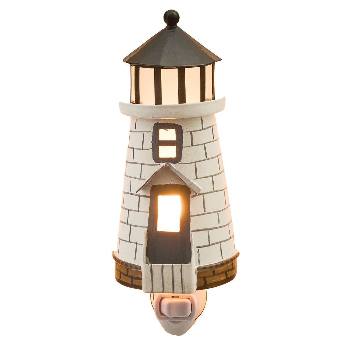 Mystic Seaport Light House Night Light - Set of 4 Park Designs - The Fox Decor