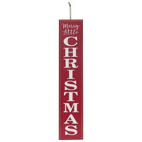 Merry Little Christmas Sign - The Fox Decor