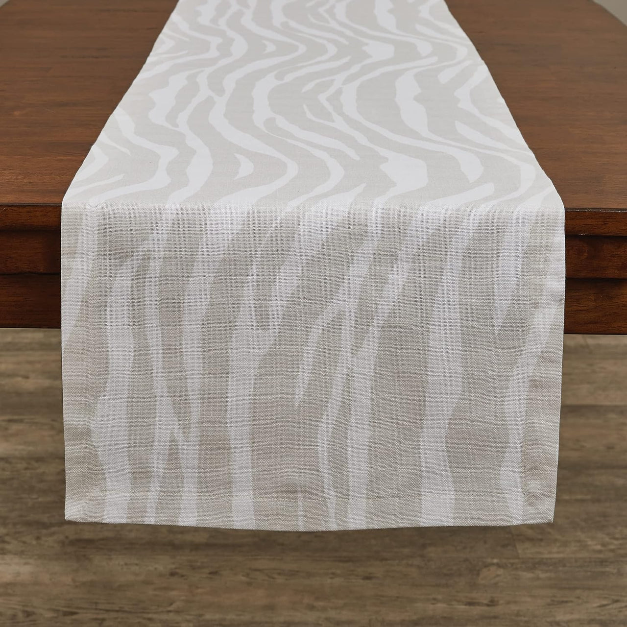 Zebra Print Table Runner 72"L - Park Designs