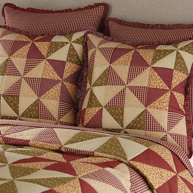 Mill Village Basic Euro Sham Set of 4 Park Designs