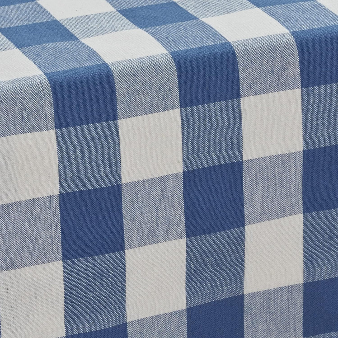 Wicklow Check Backed Table Runner - China Blue Park Designs