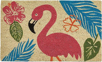 Flamingo Coir Doormat Park Designs - The Fox Decor