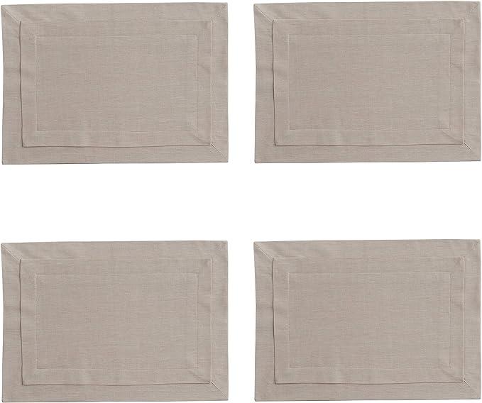 Tailored Placemat - Stone Set of 4 Park Designs - The Fox Decor