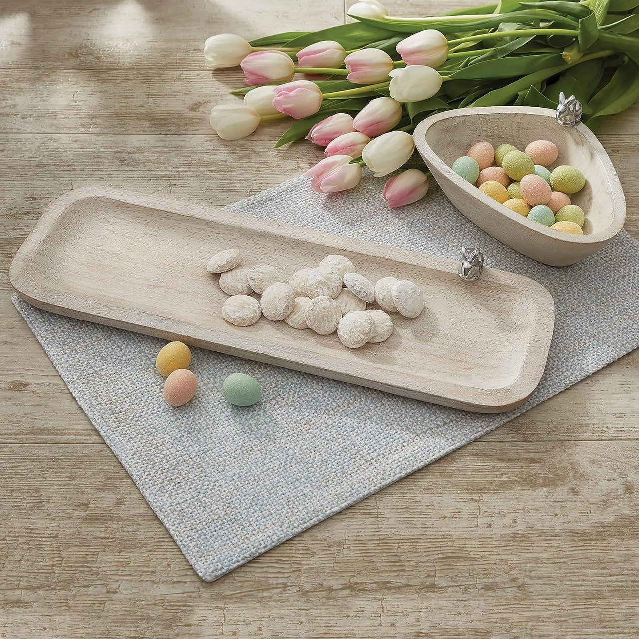 Bunny Wood Tray - Park Designs