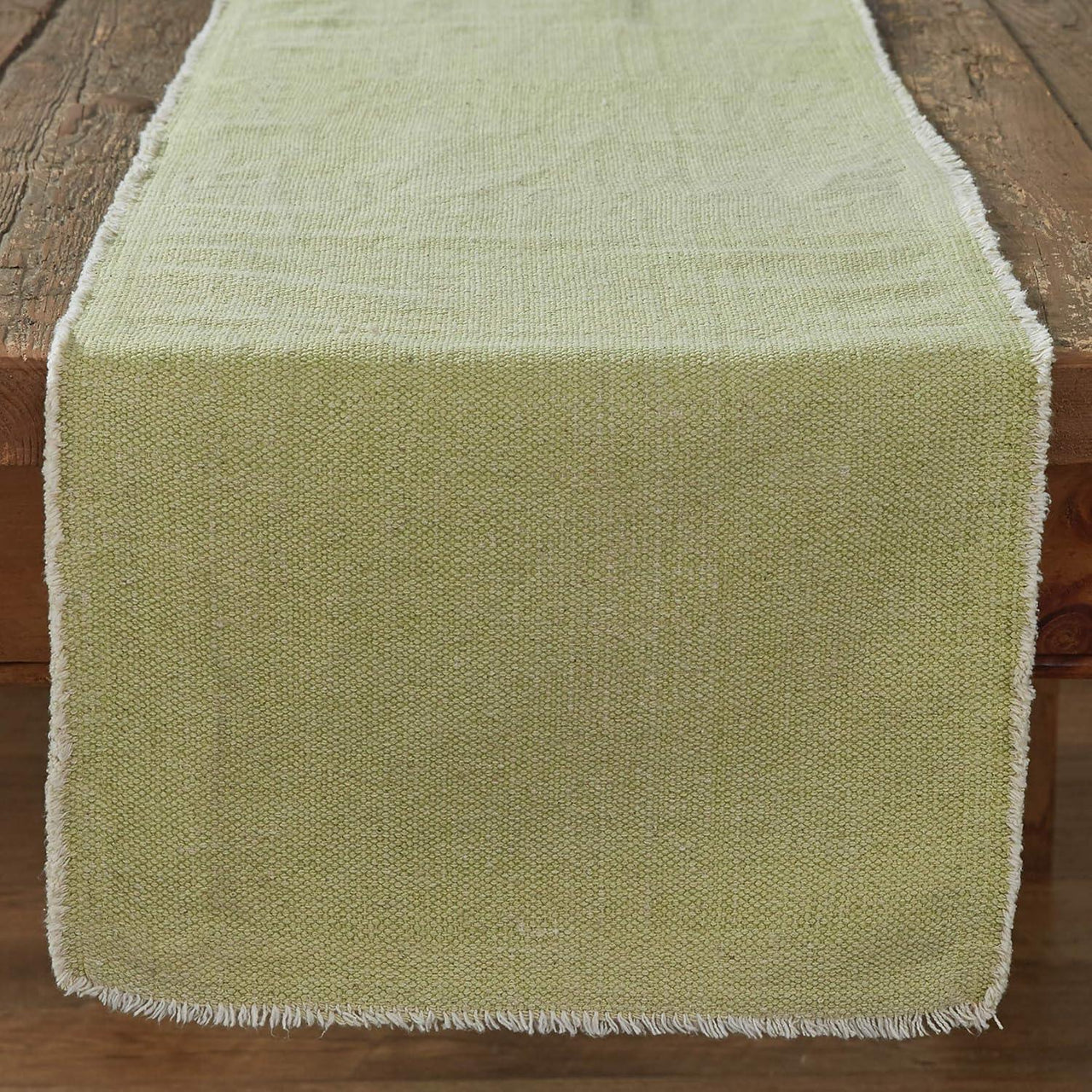 Frayed Edge Table Runner - Pear Set of 2 Park Designs - The Fox Decor