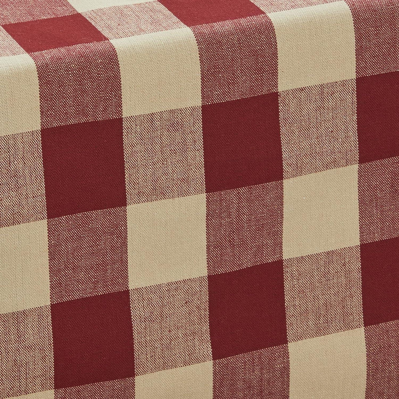 Wicklow Check Table Runners - Garnet Backed Park Designs - The Fox Decor
