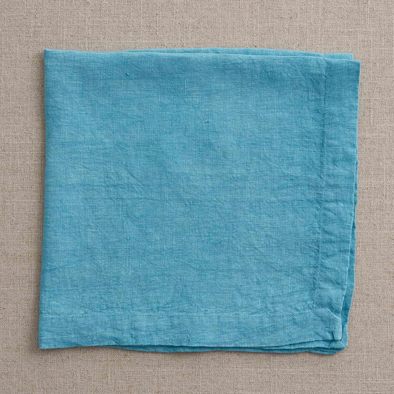 Linen Napkin - Aqua Set of 6  Park Designs