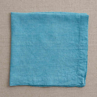 Thumbnail for Linen Napkin - Aqua Set of 6 Park Designs - The Fox Decor