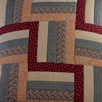 Thumbnail for Hearth&Home Euro Sham Ptchwrk - Set of 2 Park Designs