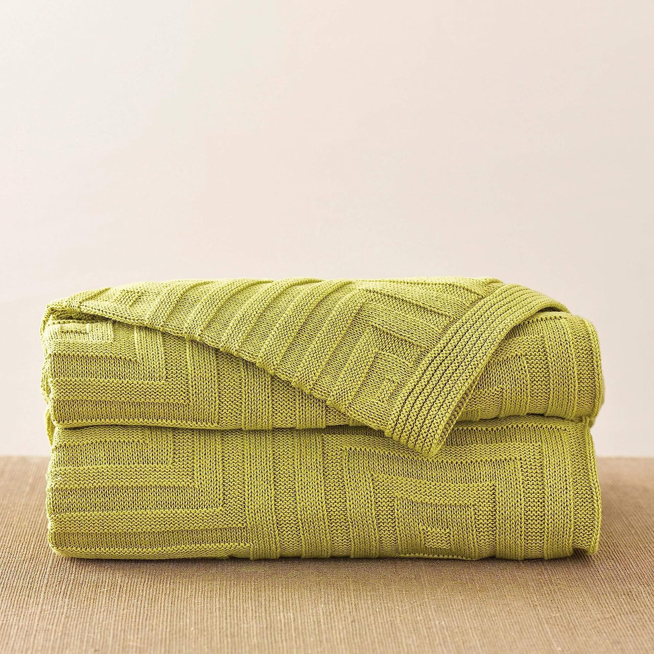 Concentric Square Throw - Pear 50x60" - Park Designs - The Fox Decor